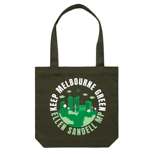 Keep Melbs Green Tote Thumbnail